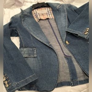 Burberry Denim Blazer